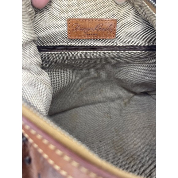 Dooney & Bourke Ostrich Leather Hobo Shoulder Bag GUC $348 - Picture 16 of 16